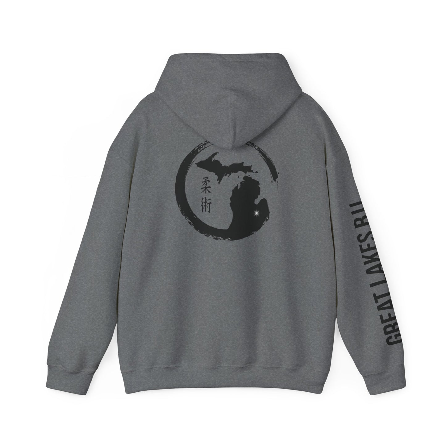 Great Lakes BJJ Hoodie – Heavyweight Gym Sweatshirt