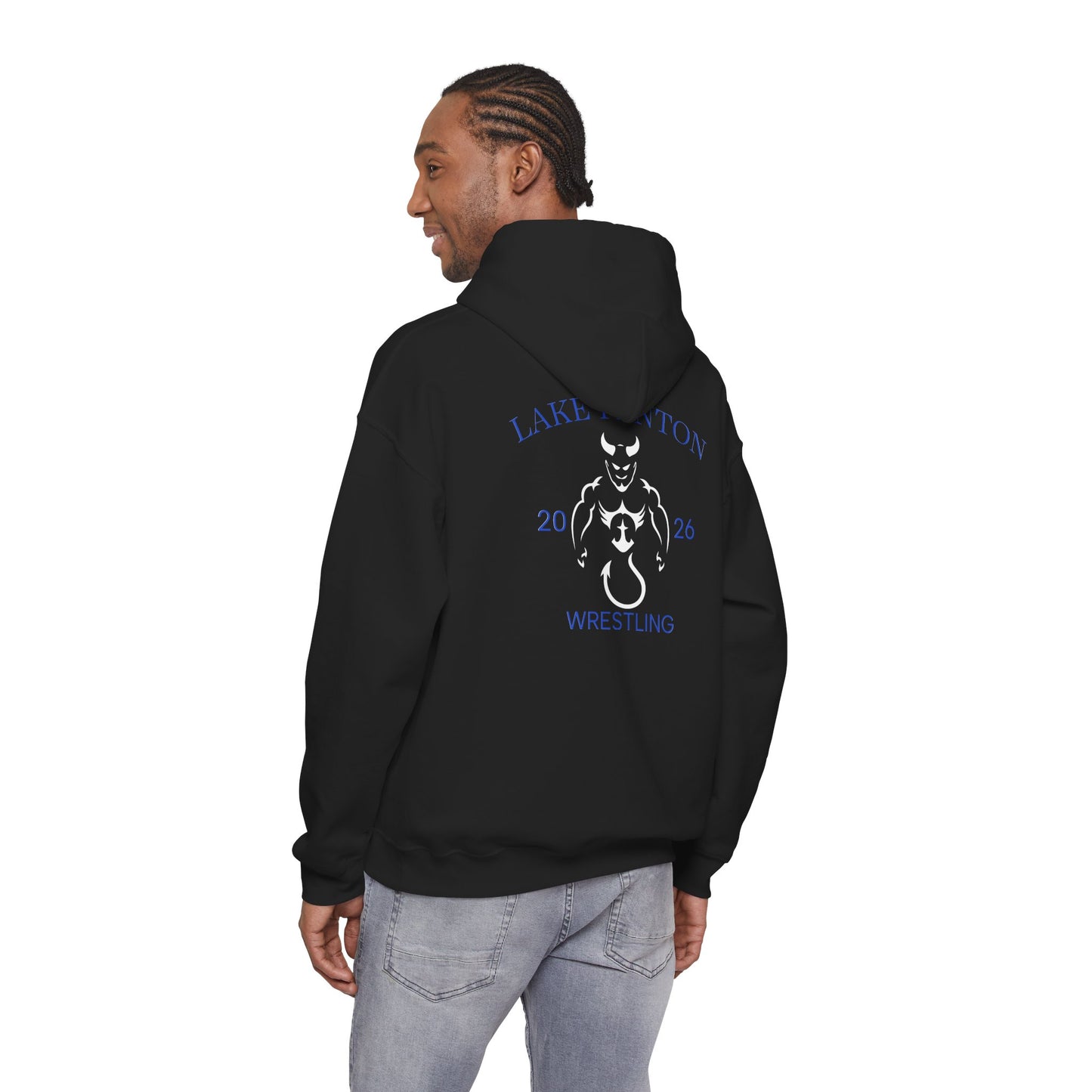 Lake Fenton Wrestling Heavyweight Team Hoodie – Adult Unisex