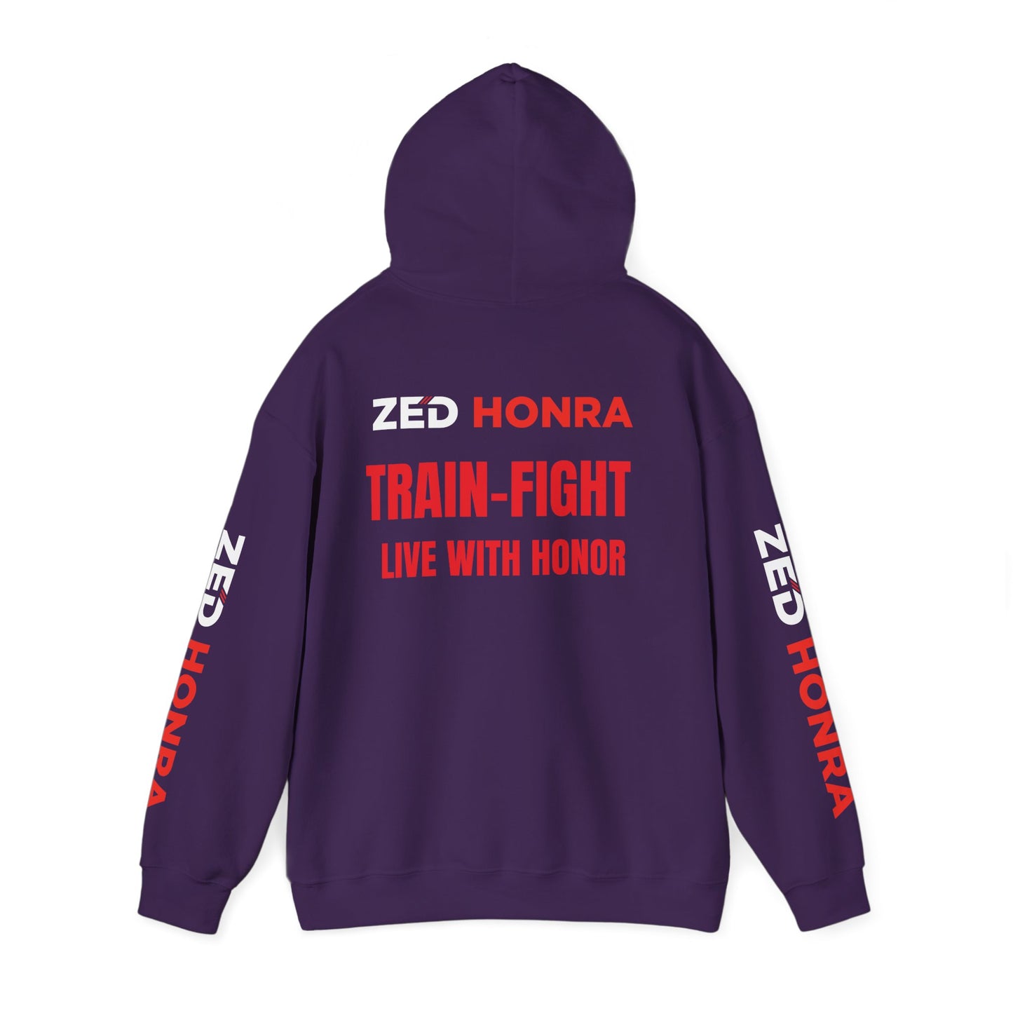 Zed Honra “Train–Fight–Live with Honor” Hoodie Sweatshirt