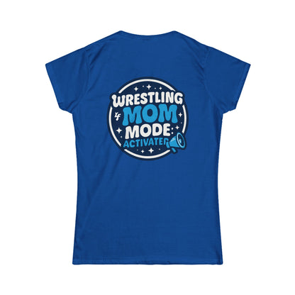 Wrestling Mom Mode Activated Tee – Lightweight Ringspun Cotton Shirt