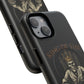 Phone case with a skull in a Zed Honra kimono and crown, text 'King of the Mat' and 'Zed Honra' logo.