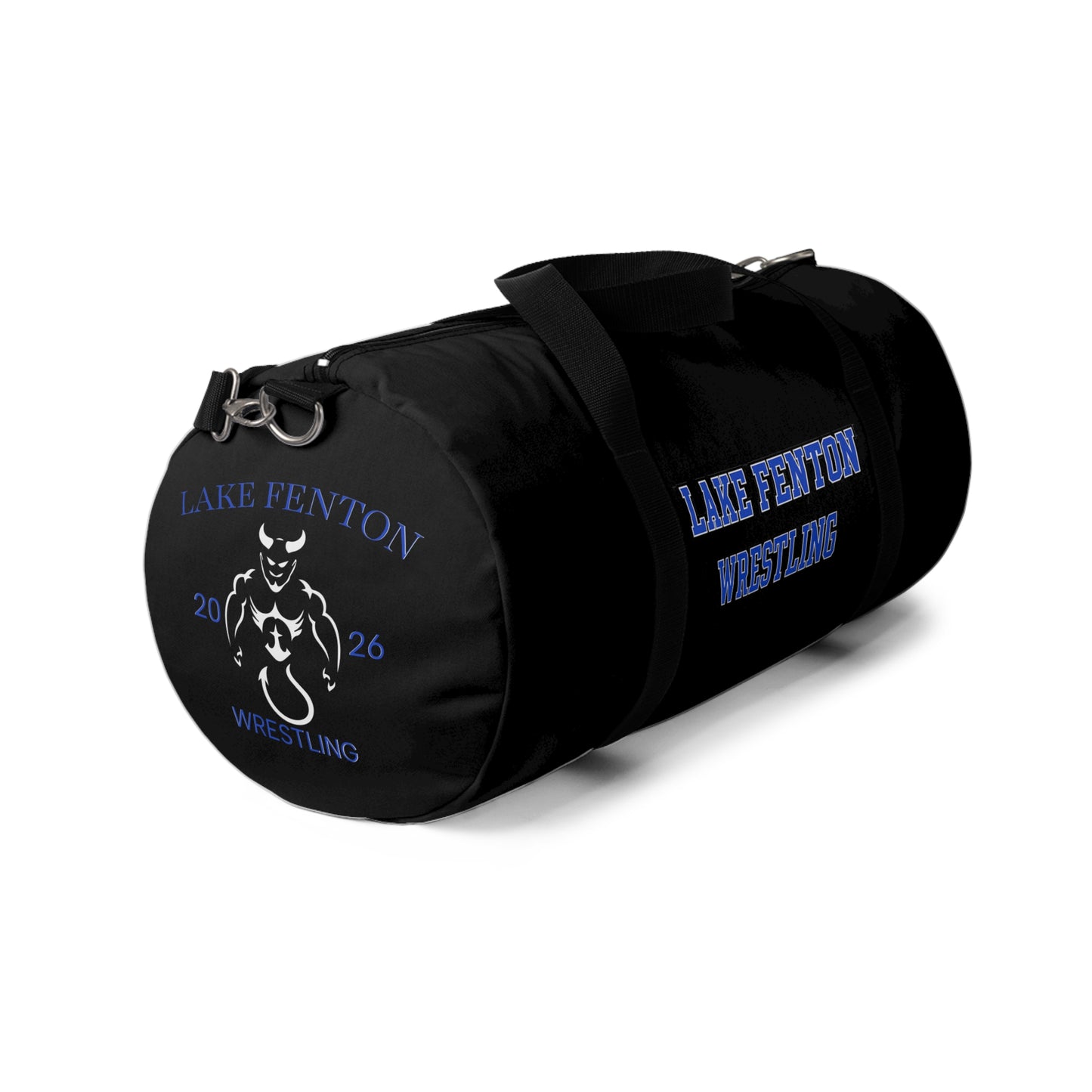 Lake Fenton Wrestling Duffel Bag – Team Barrel Gear Bag (Small & Large)