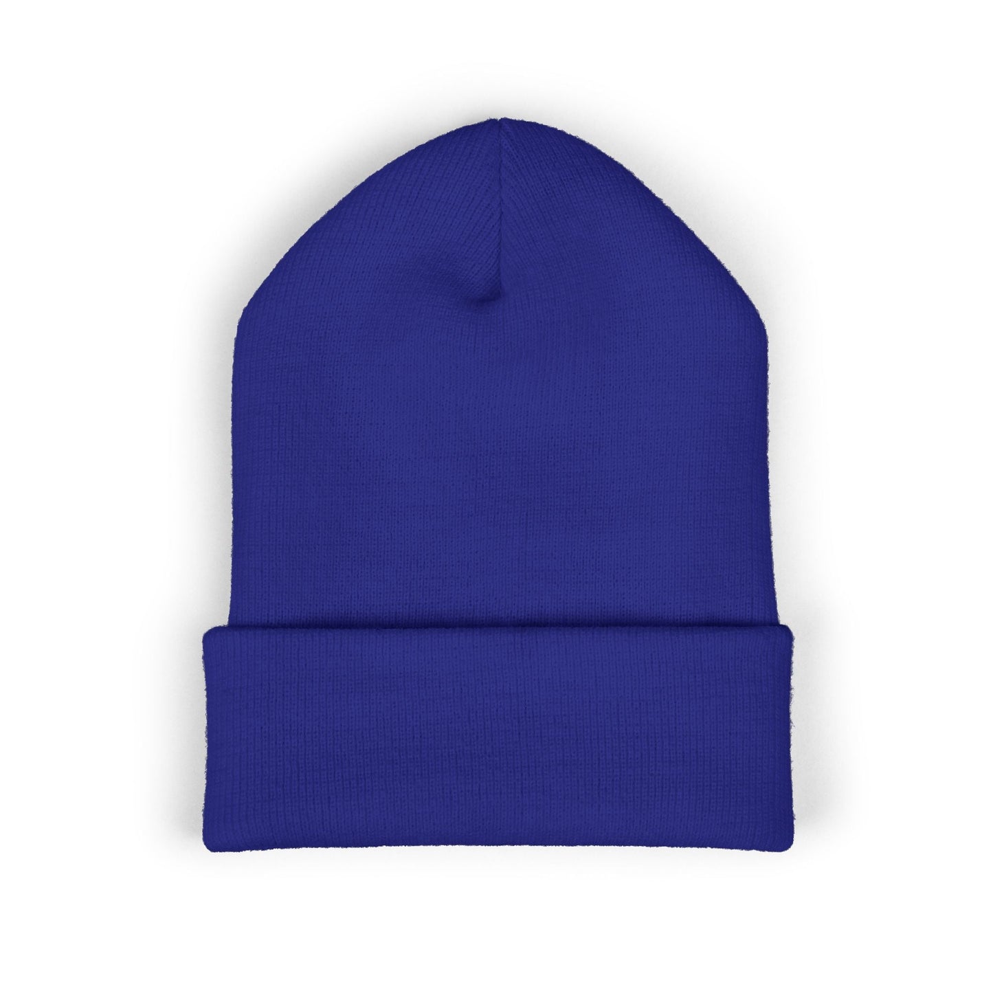 Zed Honra Embroidered Beanie – White, Black, Royal Blue