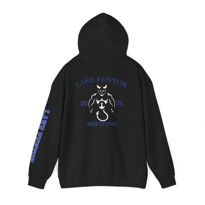 Lake Fenton Wrestling Heavyweight Team Hoodie – Adult Unisex