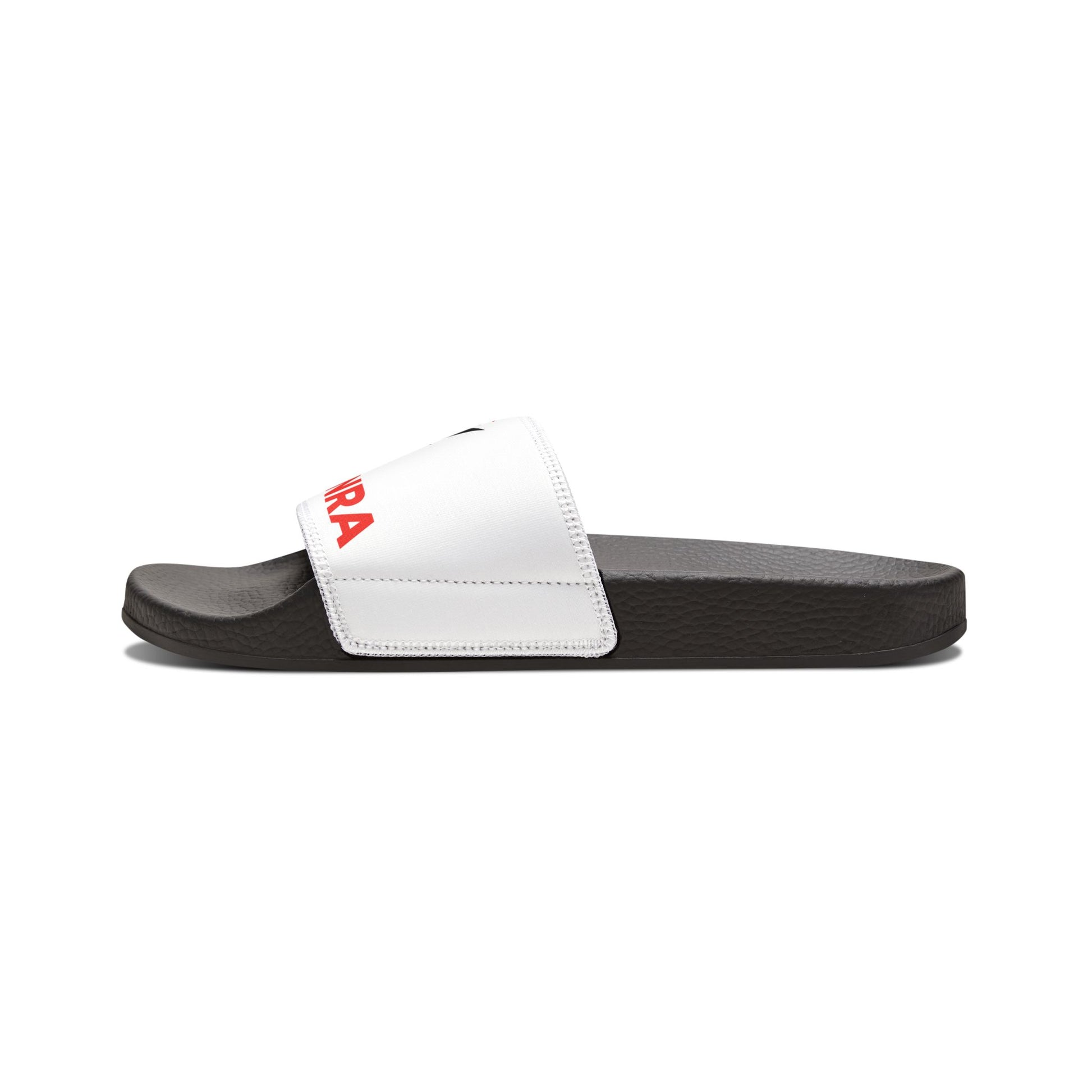 Zed Honra youth slide sandal in white – side view