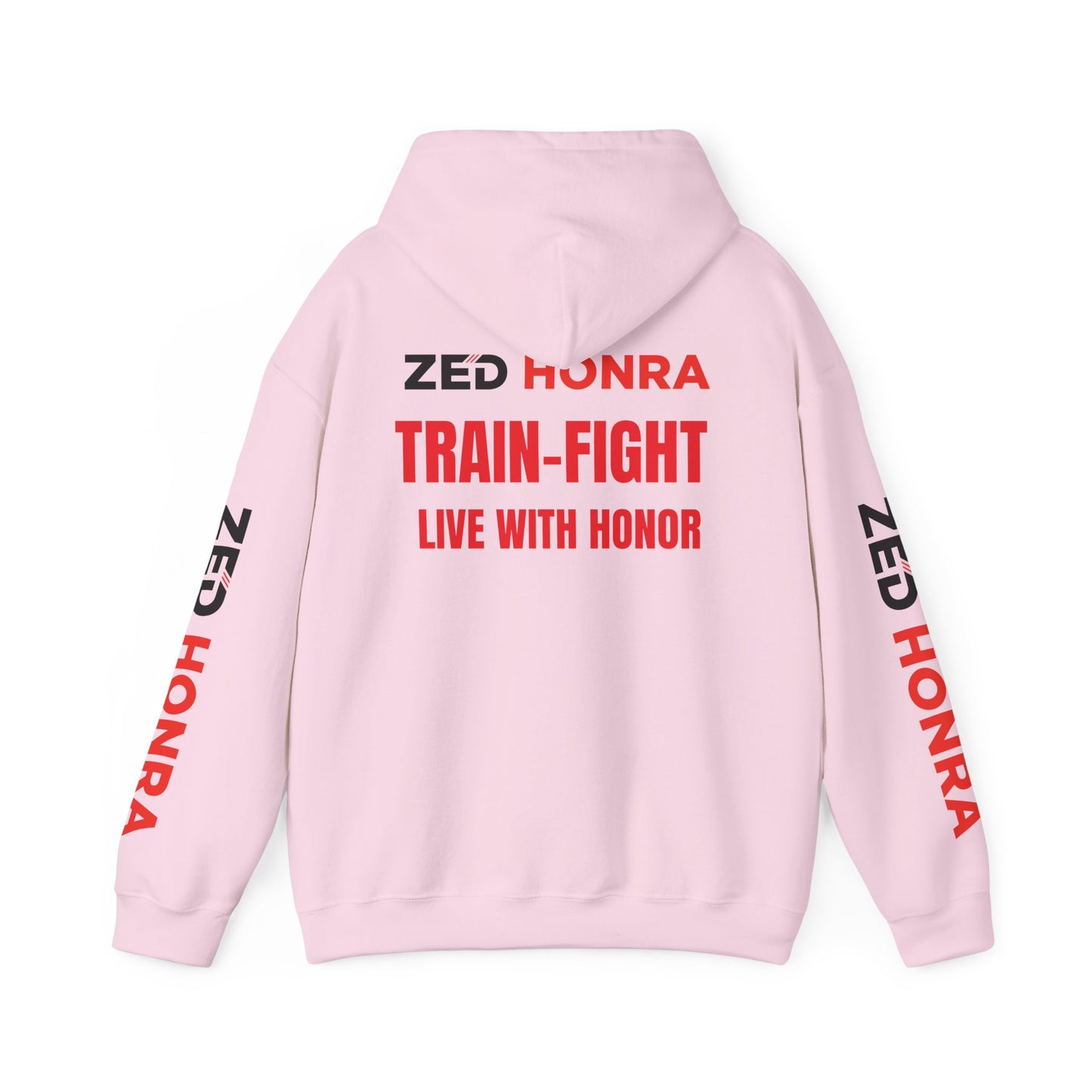 Zed Honra “Train–Fight–Live with Honor” Hoodie Sweatshirt