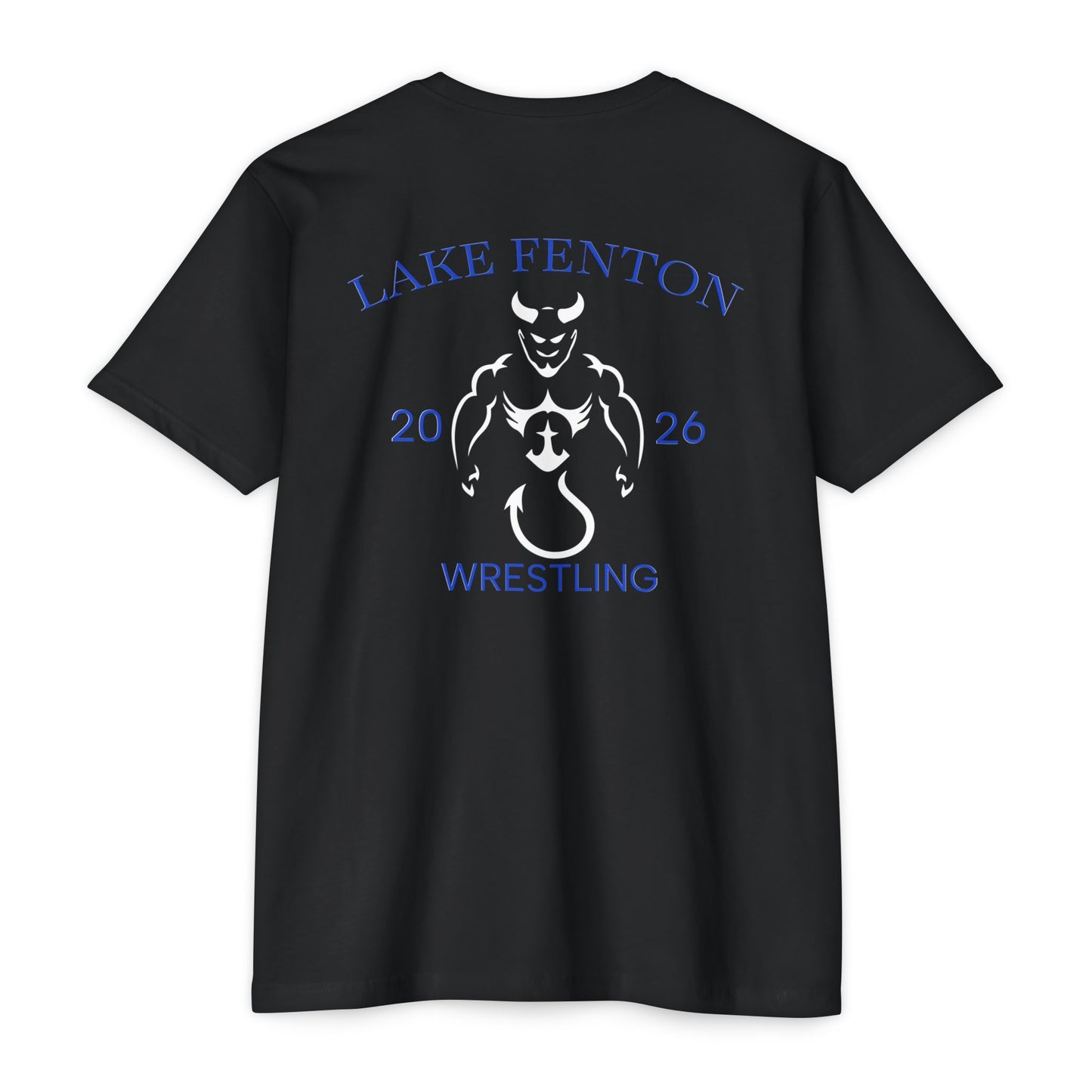 Lake Fenton Wrestling Tee – 2026 Mascot Edition