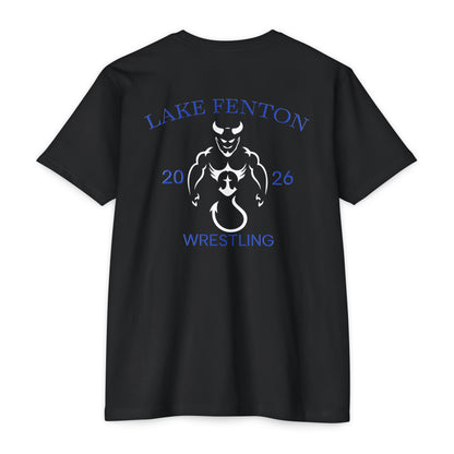 Lake Fenton Wrestling Tee – 2026 Mascot Edition
