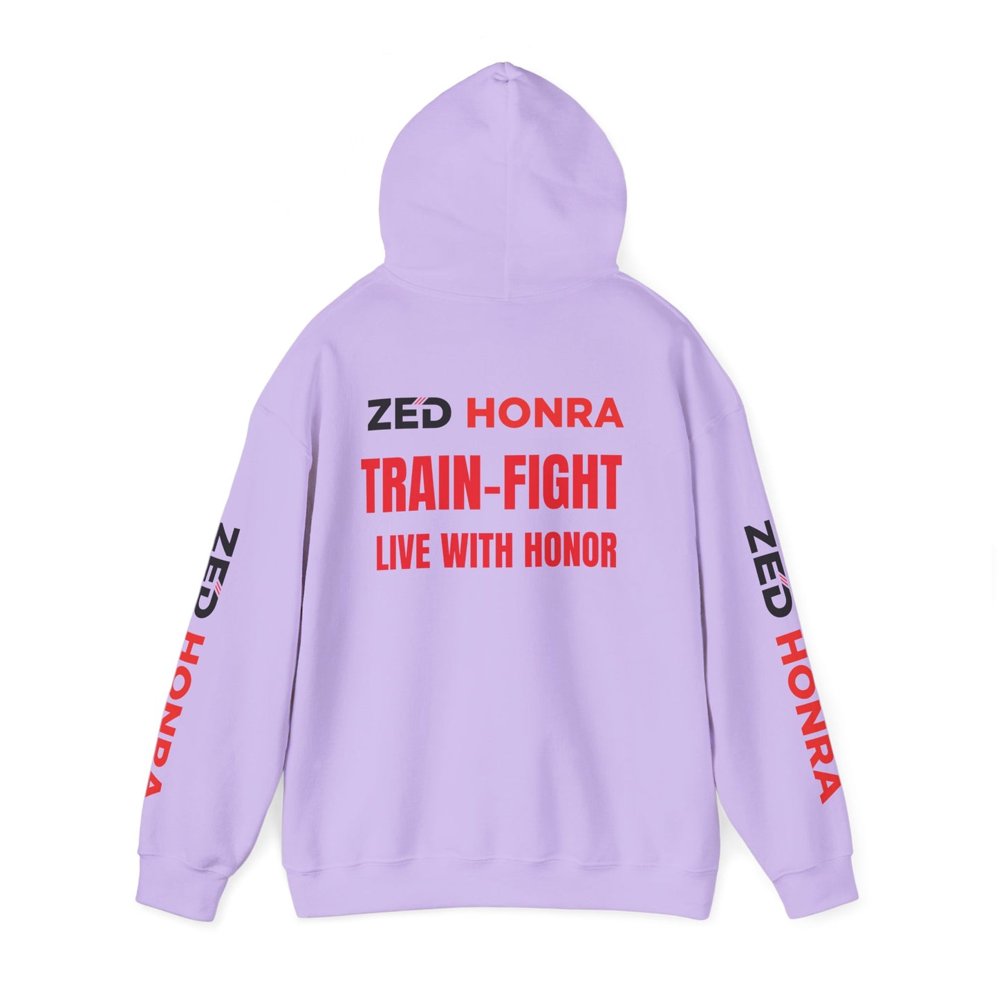 Zed Honra “Train–Fight–Live with Honor” Hoodie Sweatshirt