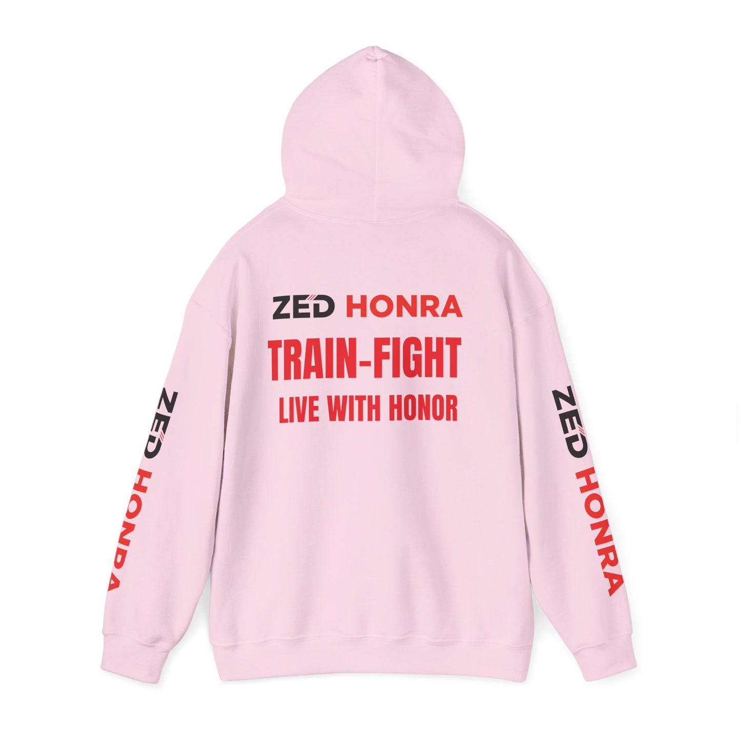 Zed Honra “Train–Fight–Live with Honor” Hoodie Sweatshirt