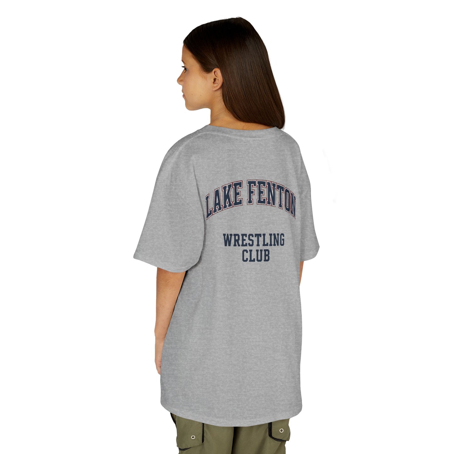 Lake Fenton Youth Wrestling Club Vintage Varsity Tee – Kids