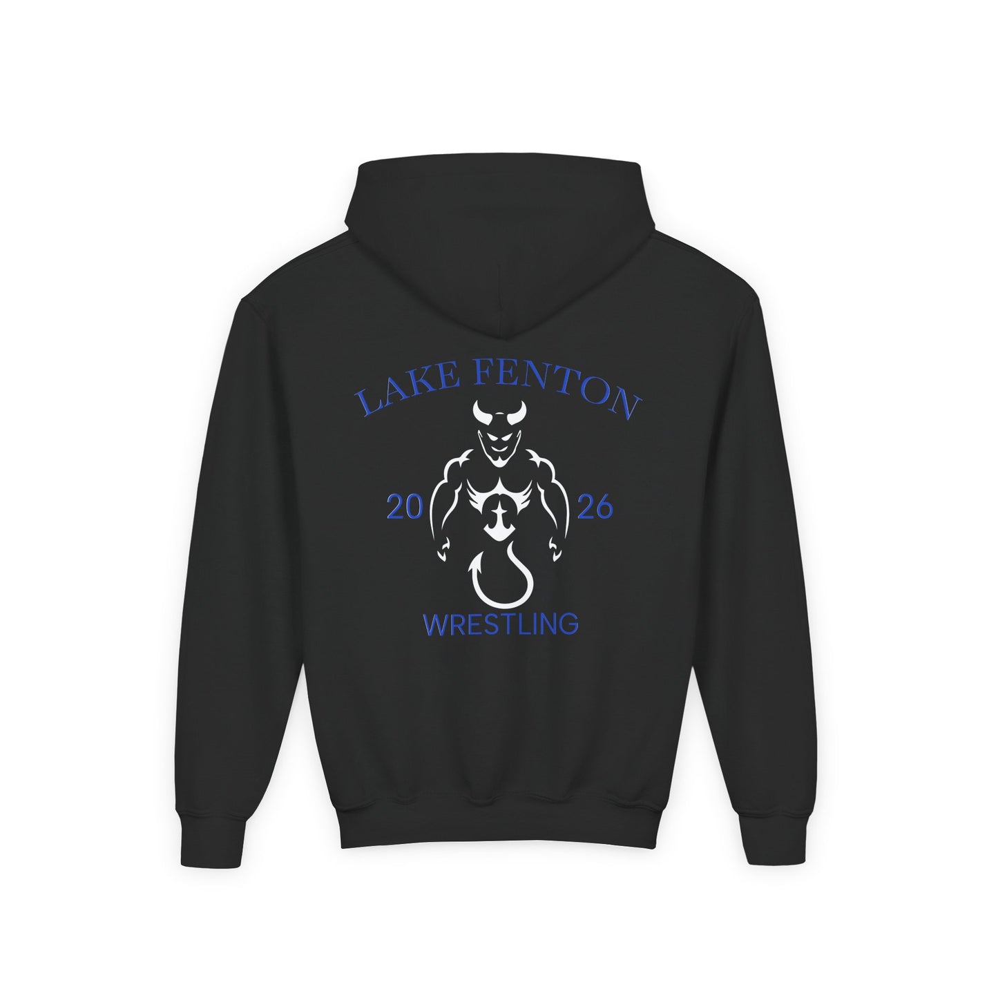Lake Fenton Wrestling Youth Hoodie – 2026 Team Design
