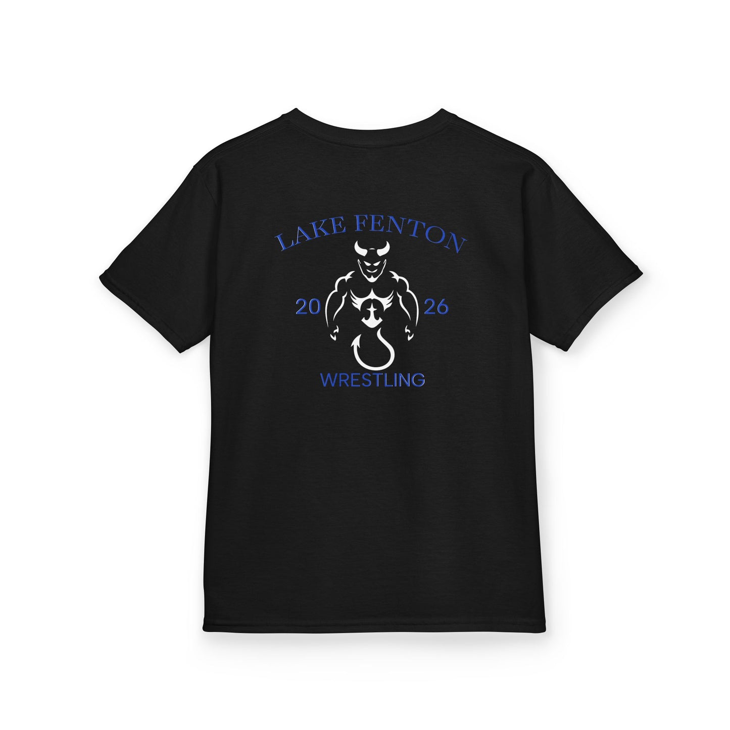 Lake Fenton Wrestling Youth Tee – 2026 Mascot Edition