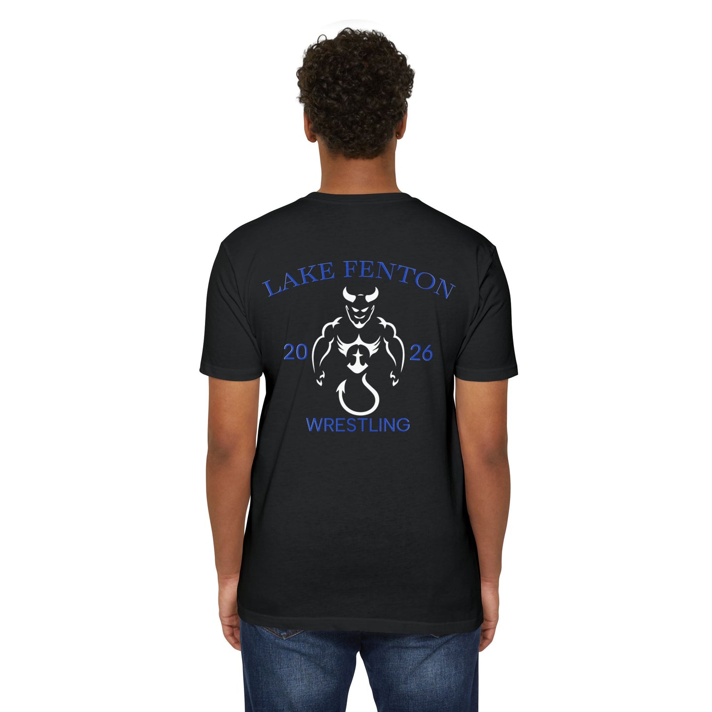 Lake Fenton Wrestling Tee – 2026 Mascot Edition