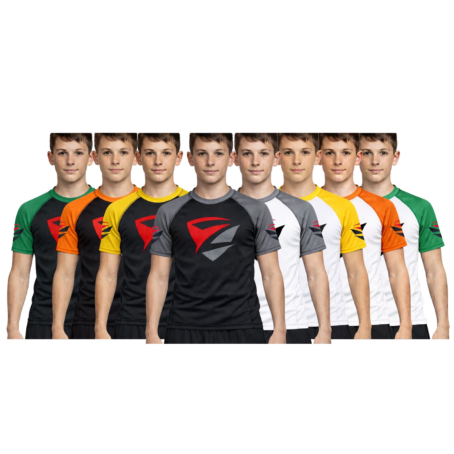 Zed Honra Model 1R Youth Ranked Rash Guard – IBJJF Legal – Black
