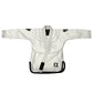 Zed Honra Youth Alpha Gi – Front View of White BJJ Kimono Jacket for Kids with 450 GSM Pearl Weave Fabric