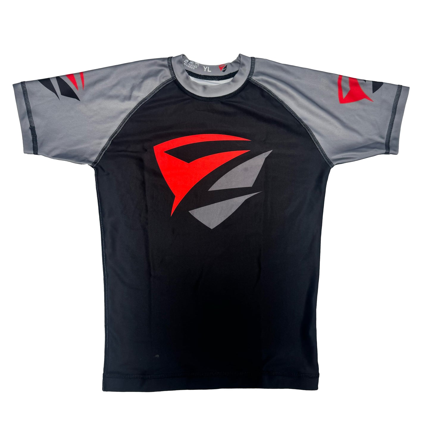 Zed Honra Model 1R Youth Ranked Rash Guard – IBJJF Legal – Black